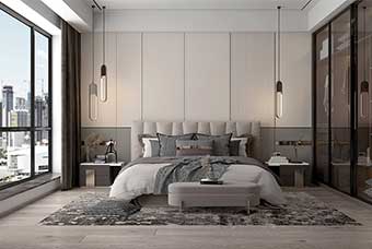 阳江现代风格-卧室