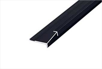 阳江航空纤维墙咔铝合金阳角线（哑黑氧化）