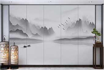 阳江森佰汇航空纤维（山水画系列）