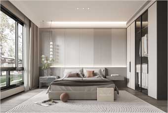 阳江卧室空间案例